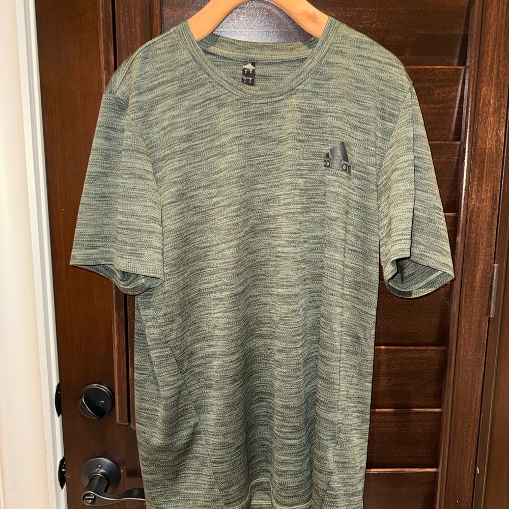 Adidas Primegreen - Men's Olive Short Sleeve Tee
